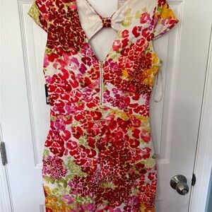 Guess Vibrant Floral Dress
